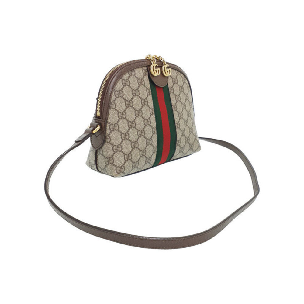 Gucci GG Shoulder Ophidia Bag Brown